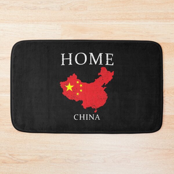Item preview, HOME - CHINA | Country Flag and Map for Men and Women t-shirt designed and sold by the4jdesign.