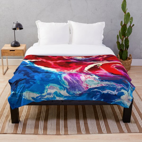 Item preview, Abstraction of yin and yang, fire and water, volcano and sea. designed and sold by fishwithout.