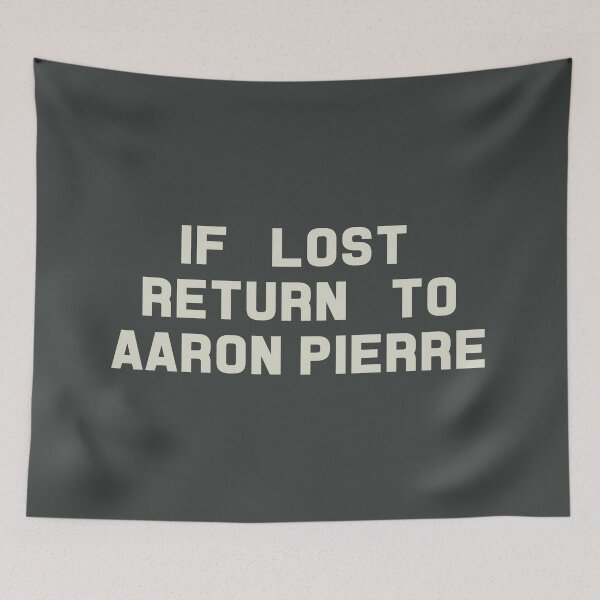 Artikelvorschau, If Lost Return to Aaron Pierre Tee entworfen und verkauft von deluluhaze.