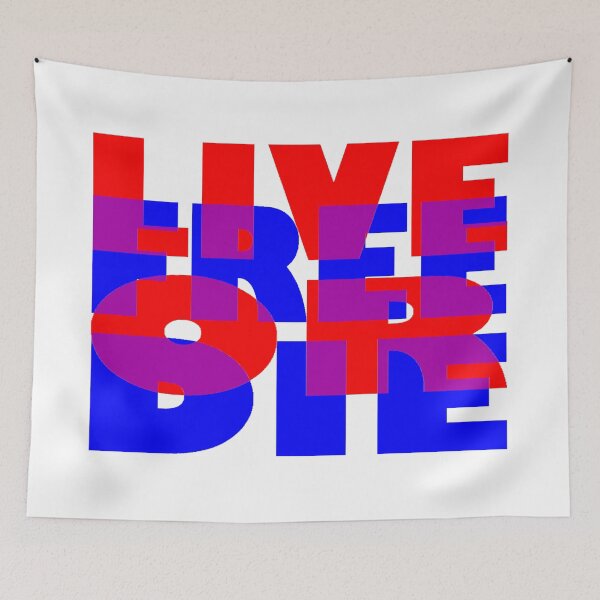 Item preview, Live free or die designed and sold by BeJahMan.