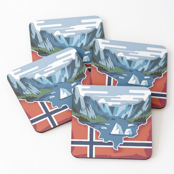 Artikelvorschau, Vintage Norwegen Fjorde berühmt entworfen und verkauft von Zibis09.