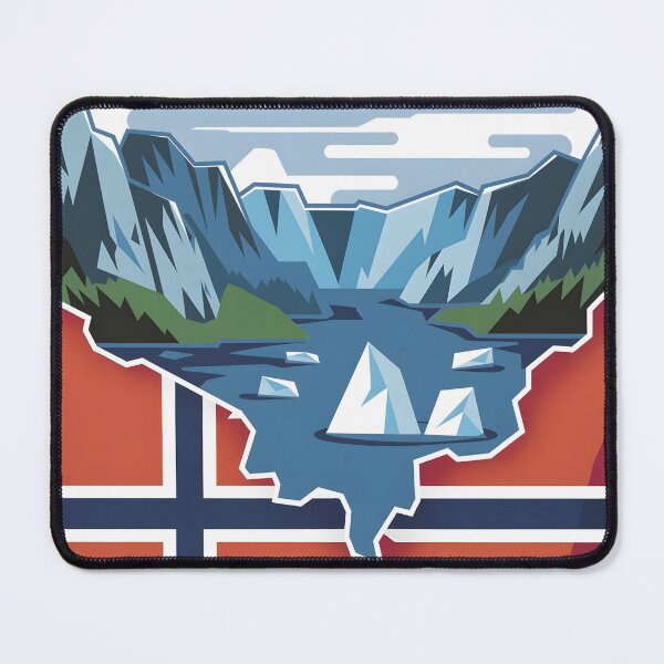 Item preview, Vintage Norway Fjords Famous designed and sold by Zibis09.