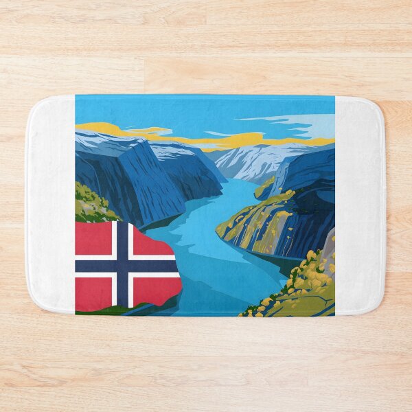 Item preview, Vintage Norway Fjords Famous designed and sold by Zibis09.