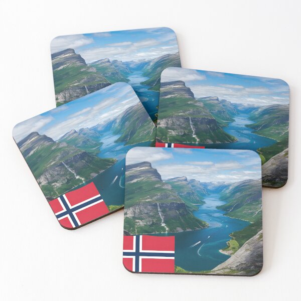 Artikelvorschau, Vintage Norwegen Fjorde berühmt entworfen und verkauft von Zibis09.