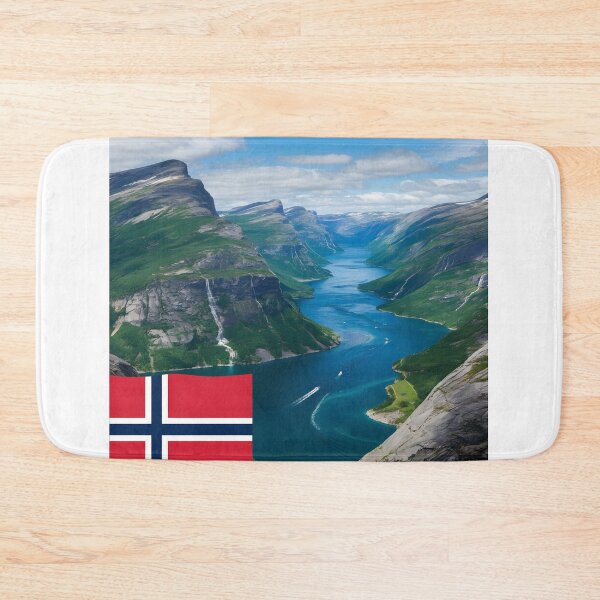 Item preview, Vintage Norway Fjords Famous designed and sold by Zibis09.