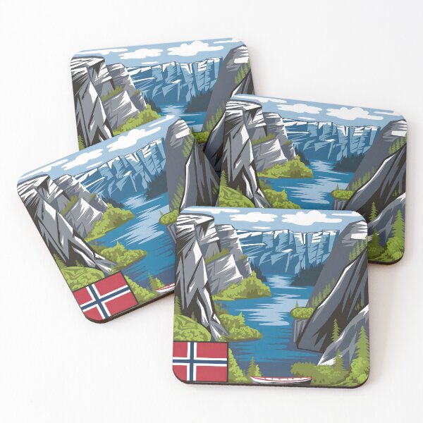 Artikelvorschau, Vintage Norwegen Fjorde berühmt entworfen und verkauft von Zibis09.