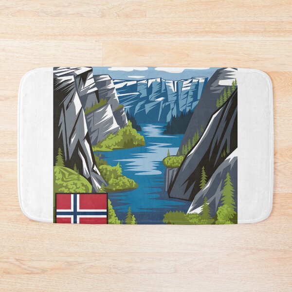 Item preview, Vintage Norway Fjords Famous designed and sold by Zibis09.