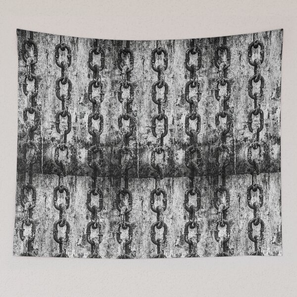 Item preview, Dark monochrome design with decayed metal elements designed and sold by Piotrek0001.