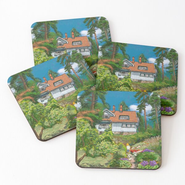 Item preview, Digital Drawing Ainola - The Home of Sibelius designed and sold by Snow-W-Studio.
