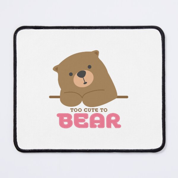 Item preview, too cute to bear designed and sold by S&ARTSY.