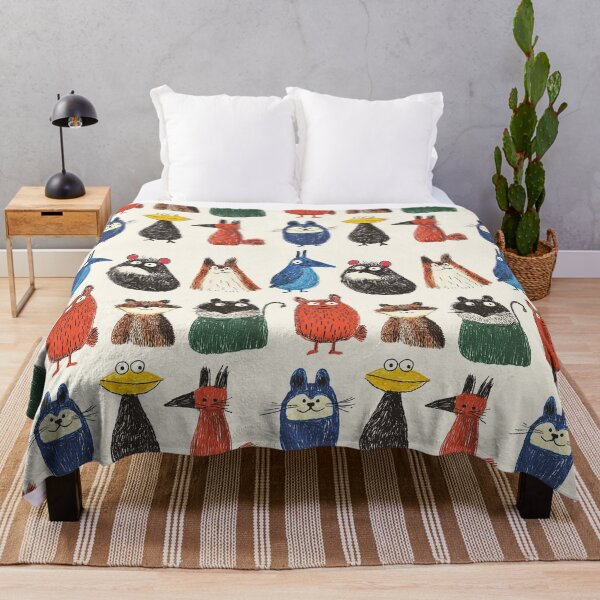 Item preview, Cute winter animals in cozy festive outfits designed and sold by Piotrek0001.