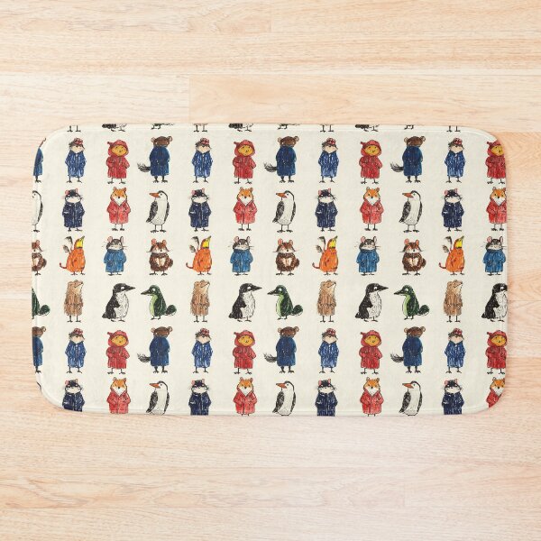Item preview, Cozy forest animals in warm winter clothing designed and sold by Piotrek0001.