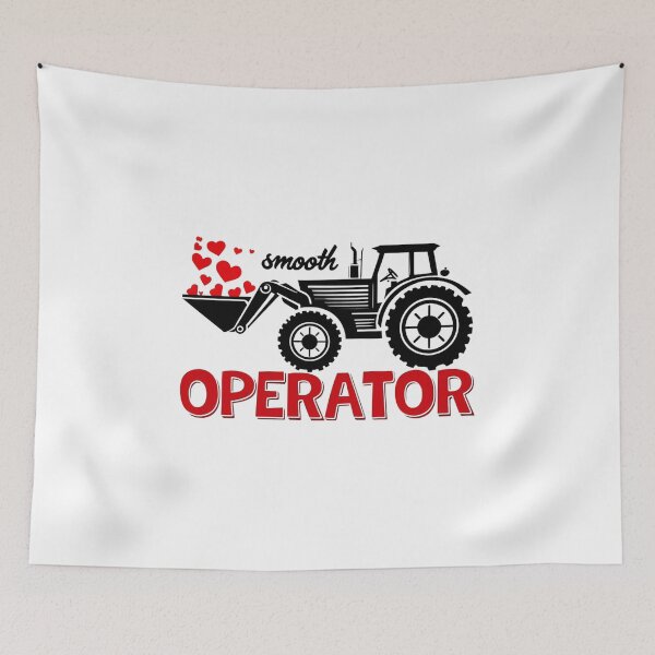 Item preview, Stylized Black Tractor with Red Accents and Hearts – Charming Farm Life Design designed and sold by Colorful-Garden.