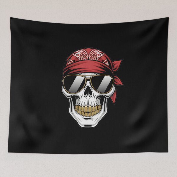 Item preview, Gangster Rap Skull designed and sold by macadolie.