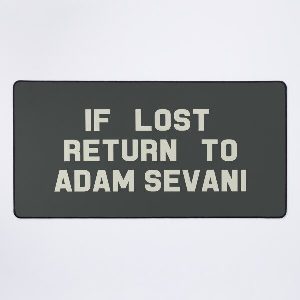 Item preview, If Lost Return to Adam Sevani Tee designed and sold by 2000sbabyangel.