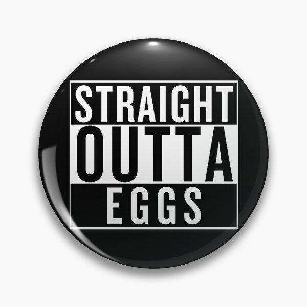 Item preview, Straight Outta Eggs t-shirt design designed and sold by Cosmowear.
