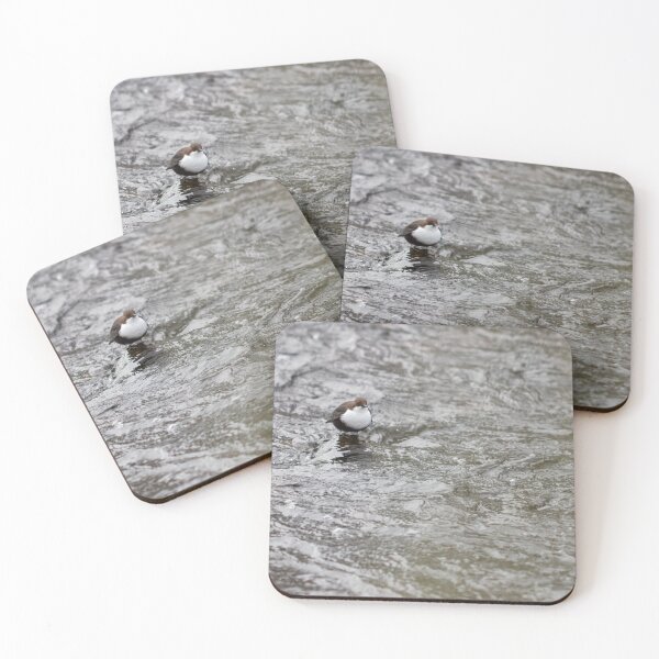 Item preview, Minimalistic view. White-throated dipper designed and sold by Jouko Lehto Photography.