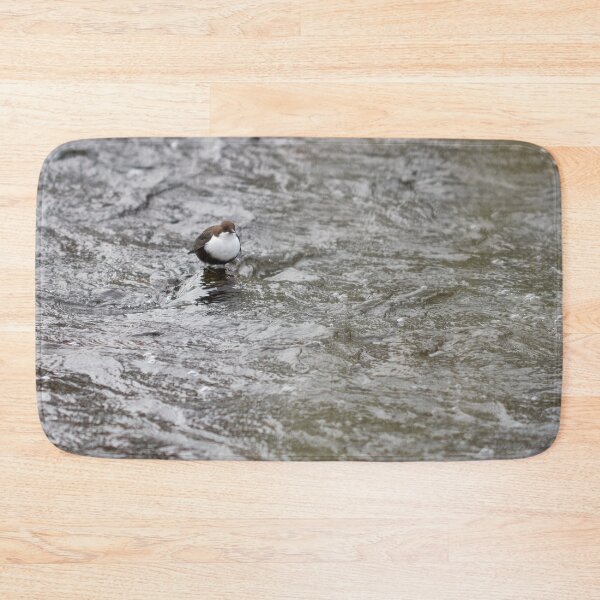 Item preview, Minimalistic view. White-throated dipper designed and sold by Jouko Lehto Photography.