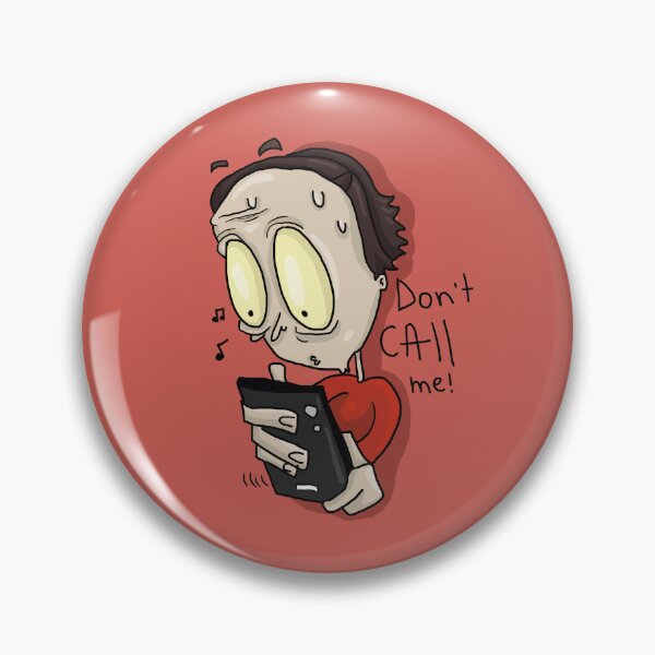 Item preview,  Scared man with a ringing phone designed and sold by VladdissH.