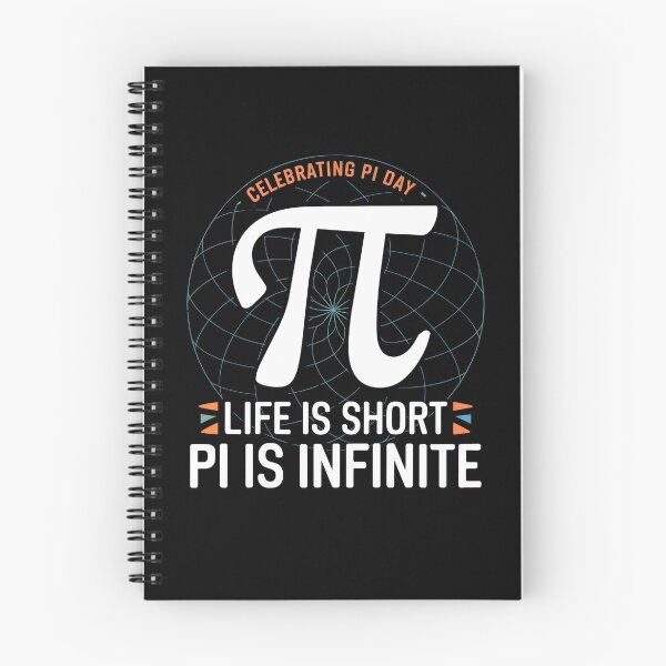 Item preview, Life is Short, Pi is Infinite – Funny Math Design designed and sold by moniowate.