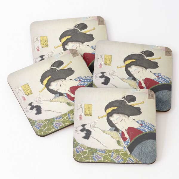 Item preview, Tsukioka Yoshitoshi - Warmth of Ukiyo-e Beauty designed and sold by store-wasabi.