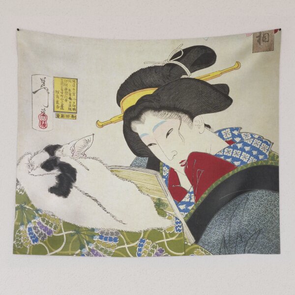 Item preview, Tsukioka Yoshitoshi - Warmth of Ukiyo-e Beauty designed and sold by store-wasabi.