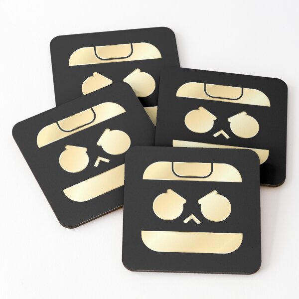 Item preview, Brawl Stars 8Bit Character Gold Icon designed and sold by Kubala Designs.