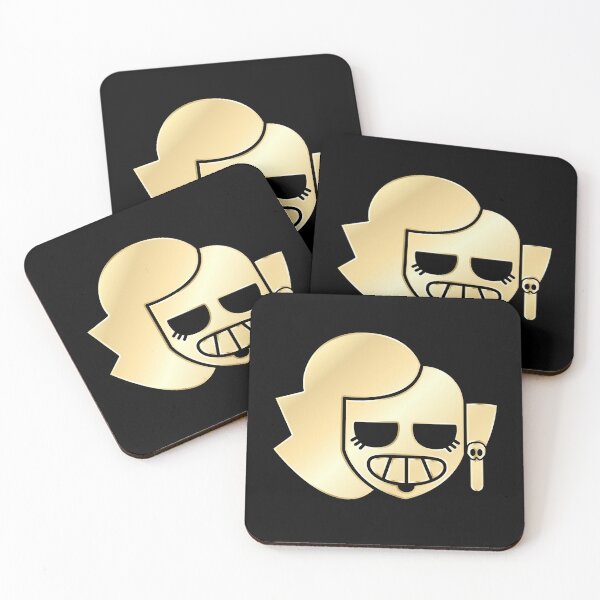 Item preview, Brawl Stars Emz Character Gold Icon designed and sold by Kubala Designs.