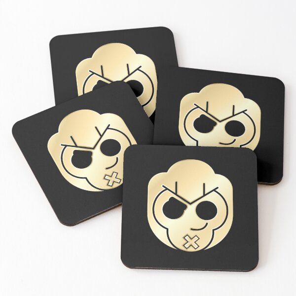 Item preview, Brawl Stars Colt Character Gold Icon designed and sold by Kubala Designs.