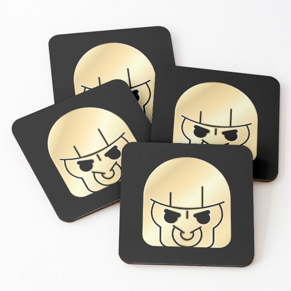 Item preview, Brawl Stars Bull Character Gold Icon designed and sold by Kubala Designs.