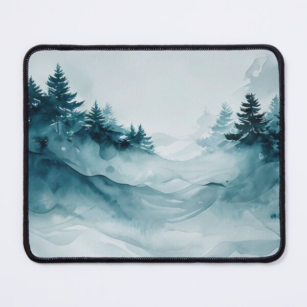 Item preview, Mystic Blue Pines designed and sold by KakTai.
