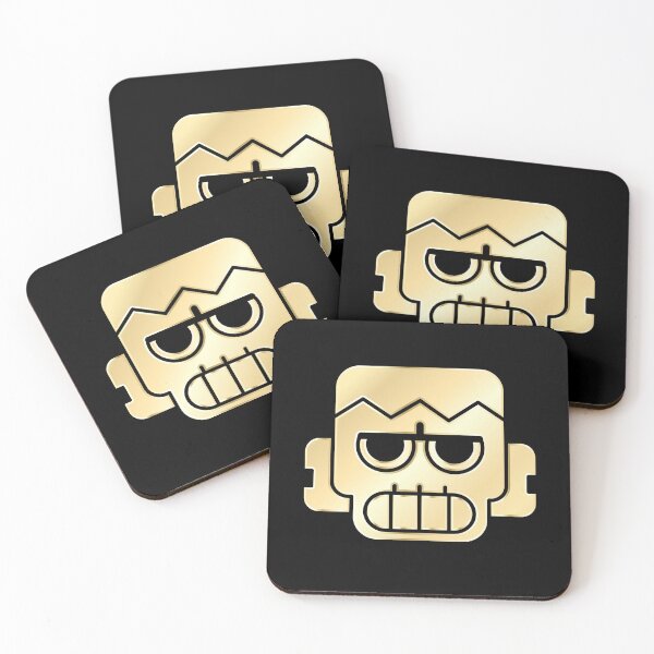 Item preview, Brawl Stars Frank Character Gold Icon designed and sold by Kubala Designs.