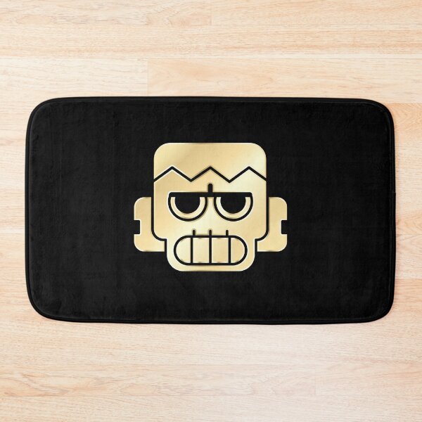 Artikelvorschau, Brawl Stars Frank Charakter Gold-Symbol entworfen und verkauft von Kubala Designs.