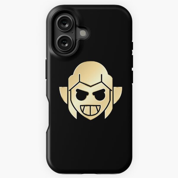 Vista previa del artículo con la obra «Icono dorado del personaje de Mortis de Brawl Stars», diseñado y vendido por Kubala Designs.