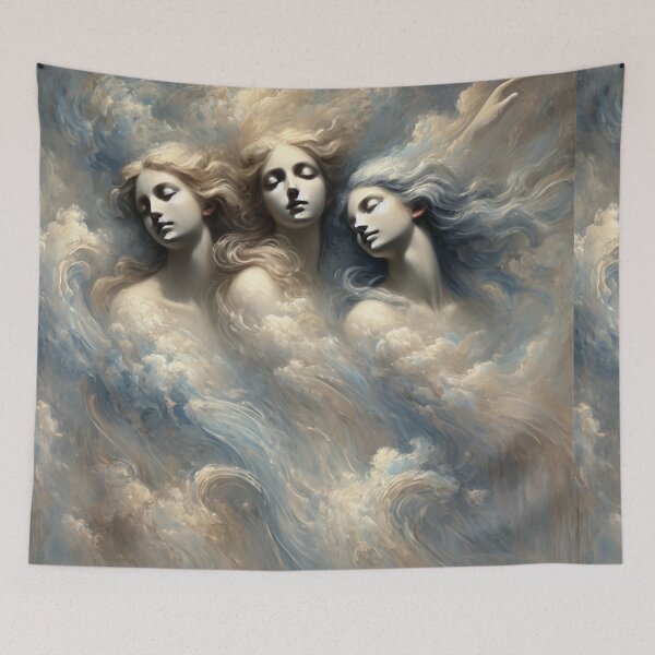 Item preview, Ethereal Sirens: Guardians of the Sky designed and sold by Wiredart.
