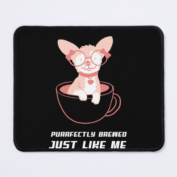 Item preview, Purrfectly brewed just like me designed and sold by Tees16.