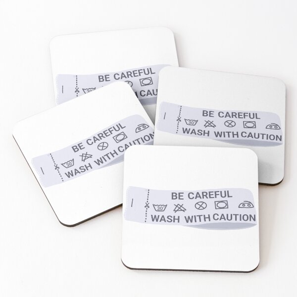 Item preview, Be Careful, Wash with Caution designed and sold by petiteToulon.