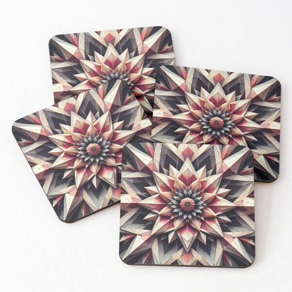 Item preview, Geometric Flower 2 designed and sold by APOLLO TWENTY ONE.