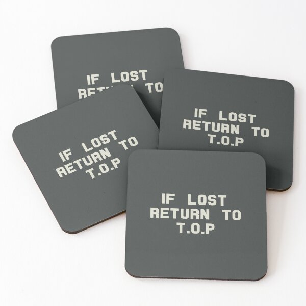 Item preview, If Lost Return to T.O.P Tee designed and sold by 2000sbabyangel.