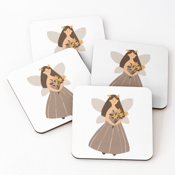Item preview, Woodland Fairy with Flowers designed and sold by DreamyMile.