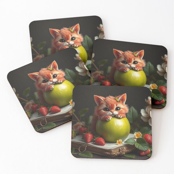 Item preview, strawberry catkins designed and sold by Talpha.