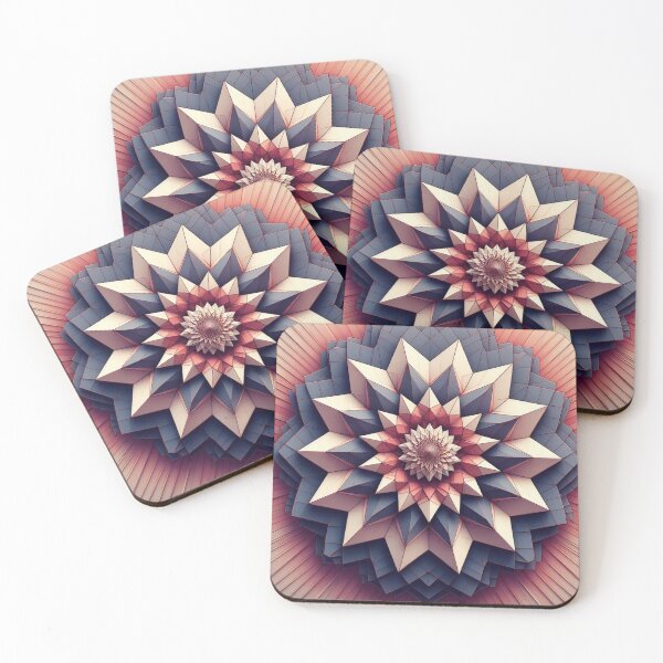 Item preview, Geometric Flower 3 designed and sold by APOLLO TWENTY ONE.
