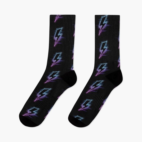 Item preview, Neon Lightning Bolt with a cyberpunk aesthetic designed and sold by Zibis09.