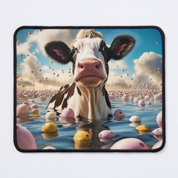 Item preview, Vaca perdida en la desesperación designed and sold by Duckmoo Art.