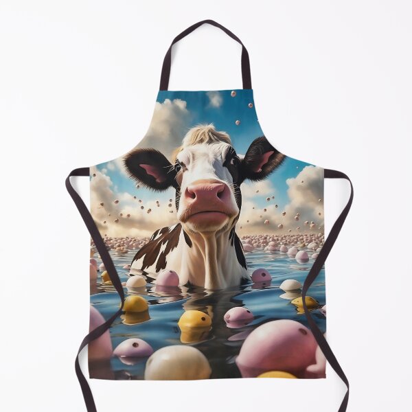 Item preview, Lost Cow in Despair designed and sold by Duckmoo Art.