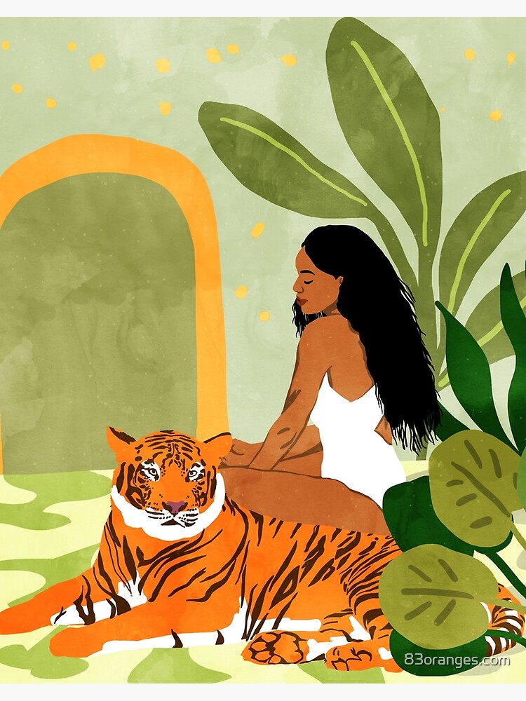 Just You & Me | Tiger Urban Jungle Friendship | Wild Cat Bohemian