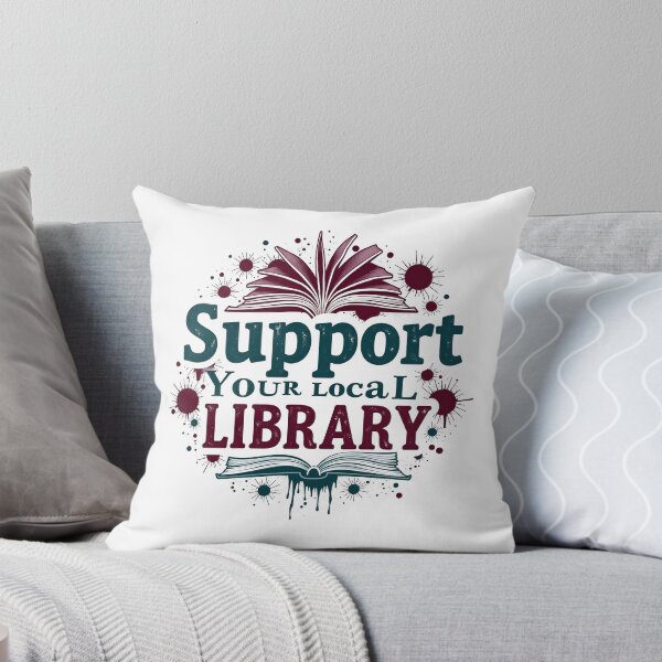 Item preview, Support Your Local Library Book Lover designed and sold by bukajart.