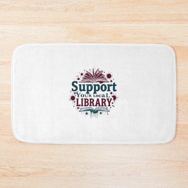 Item preview, Support Your Local Library Book Lover designed and sold by bukajart.