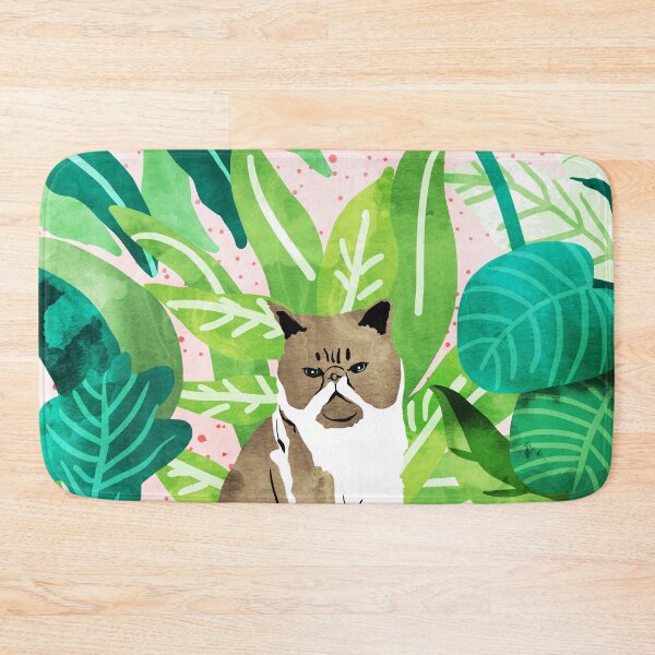 Item preview, Tropical Glam Cat designed and sold by 83oranges.com.