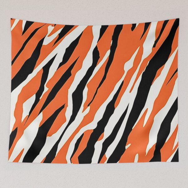 Item preview, Orange Camo Tiger Stripe Camouflage Pattern designed and sold by CamouflageLab.